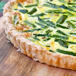 Asparagus Quiche