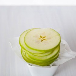 Sliced Granny Smith Apple