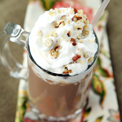 Vegan Coconut Almond Hot Chocolate