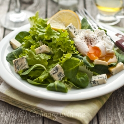 Fresh Green Salad with Baby Spinach