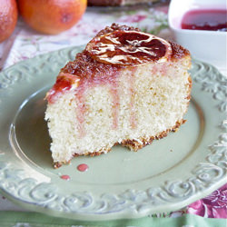 Semolina Blood Orange Cake