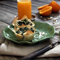 Cottage Cheese & Spinach Pies