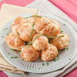 Cheese & Chive Savoury Profiteroles