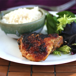 Ginger Maple Glazed Chicken