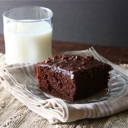 30-Minute Chocolate Fudge Cake