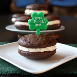 Baileys Filled Chocolate Whoopies