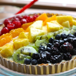 Rainbow Fruit Tart