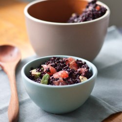 Black Rice Salad with Avocado