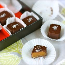 Smoky Sea Salt Caramel Chocolates