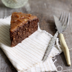 Chocolate Chia Banana Cake