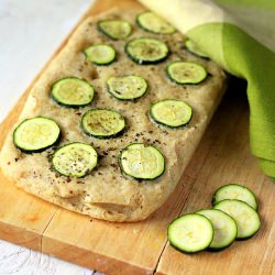 GF Zucchini Basil Focaccia