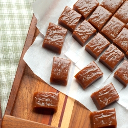 Irish Whiskey Salted Caramels