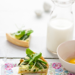 Asparagus & Leek Tart