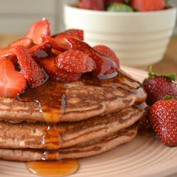 Cocoa Buttermilk Pancakes