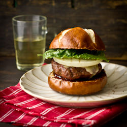 Barbecued Maple Balsamic Burger