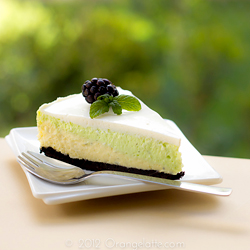 Organic Mint Cheesecake