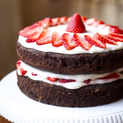 Chocolate Malbec Cake