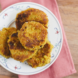 Pumpkin Chickpea Fritters