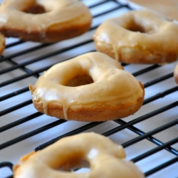 Vegan Baked Biscoff Donuts