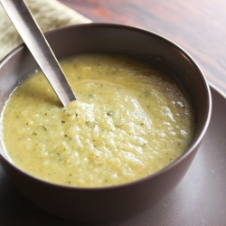 Broccoli and Zucchini Soup