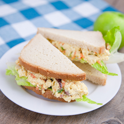 Tofu Eggless Salad