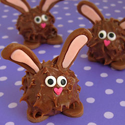 Chubby Chocolate Bunnies