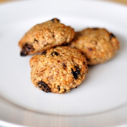 Paleo “Oatmeal” Raisin Cookies