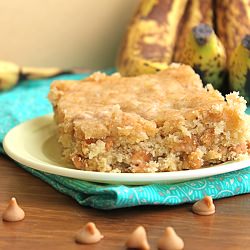 Peanut Butter Banana Bars