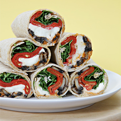 Portobello Mushroom Wraps