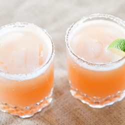 Pink Grapefruit Margaritas