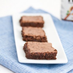 Flourless Nutella Brownies