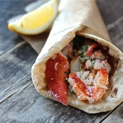 Flatbread Lobster Roll