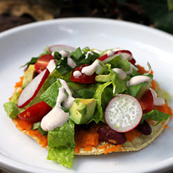 Sweet Potato Tostadas