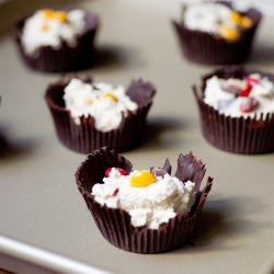 M&M Cookie Dough Cups