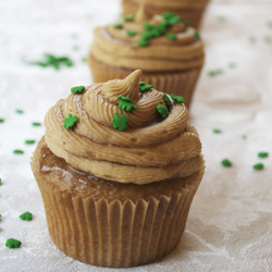 Irish Cream Cupcakes