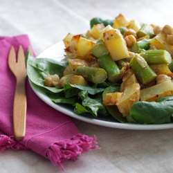 Potato Chickpea Salad