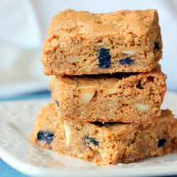 Blueberry Blondies