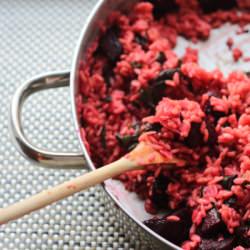 Beet Risotto