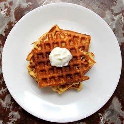 Potato Pancake Waffles