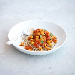 Chana Masala with Quinoa