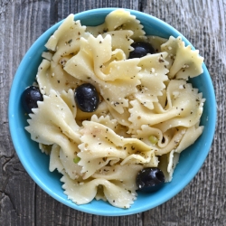 Bowl of Bows Pasta Salad