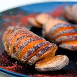 Hasselback Sweet Potatoes