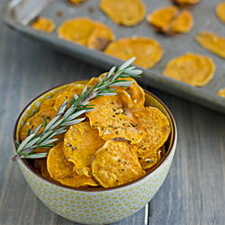 Baked Sweet Potato Chips