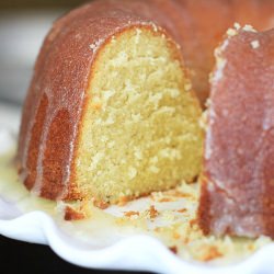 Buttermilk Rum Pound Cake