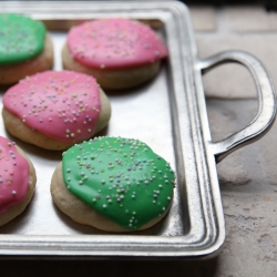 Soft Frosted Sugar Cookies