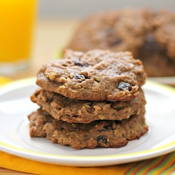 Banana Oat Breakfast Cookies