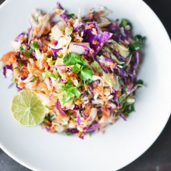 Tri-Color Slaw with Lime