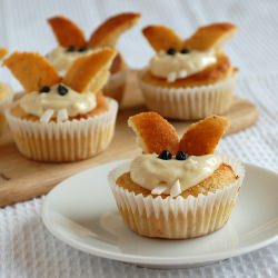 Bunny Lemon Vanilla Cupcakes