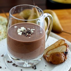 Pear, Chocolate & Cheese Smoothie