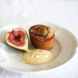 Fig, Walnut and Spice Friands